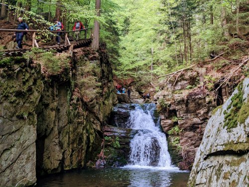 Sokolský výlet na Rešovské vodopády - 8.5.2022