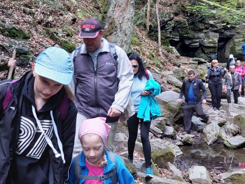 Sokolský výlet na Rešovské vodopády - 8.5.2022