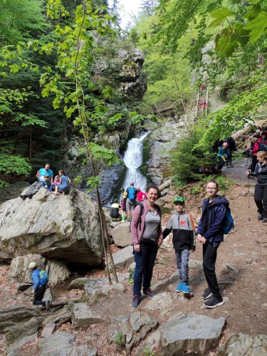 Sokolský výlet na Rešovské vodopády - 8.5.2022