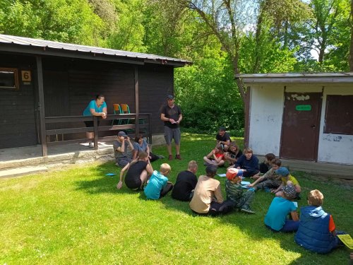 Sokolský "víkendový tábor" ve Vřesovicích - 14.5.2022