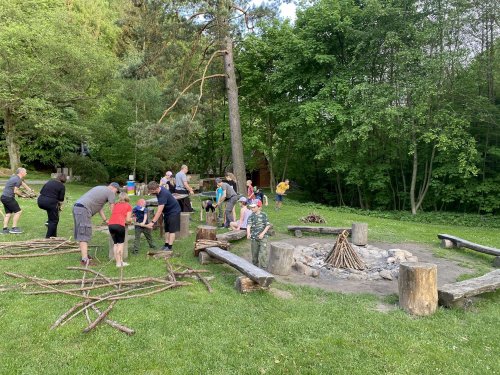 Sokolský "víkendový tábor" ve Vřesovicích - 14.5.2022