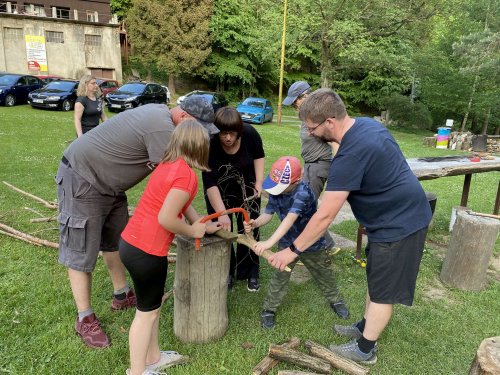 Sokolský "víkendový tábor" ve Vřesovicích - 14.5.2022