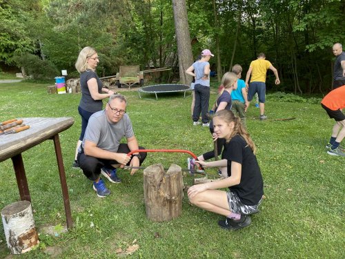 Sokolský "víkendový tábor" ve Vřesovicích - 14.5.2022
