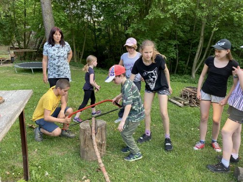 Sokolský "víkendový tábor" ve Vřesovicích - 14.5.2022