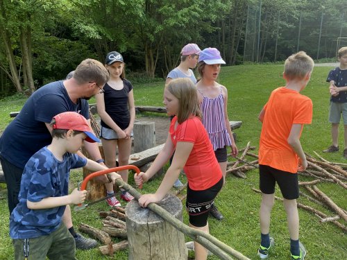 Sokolský "víkendový tábor" ve Vřesovicích - 14.5.2022