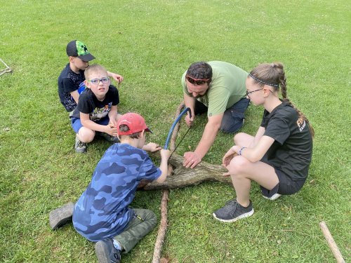 Sokolský "víkendový tábor" ve Vřesovicích - 14.5.2022