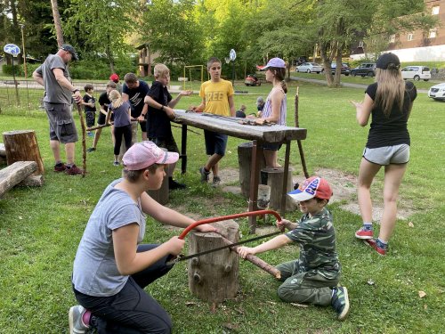 Sokolský "víkendový tábor" ve Vřesovicích - 14.5.2022