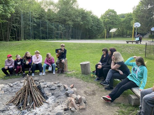 Sokolský "víkendový tábor" ve Vřesovicích - 14.5.2022