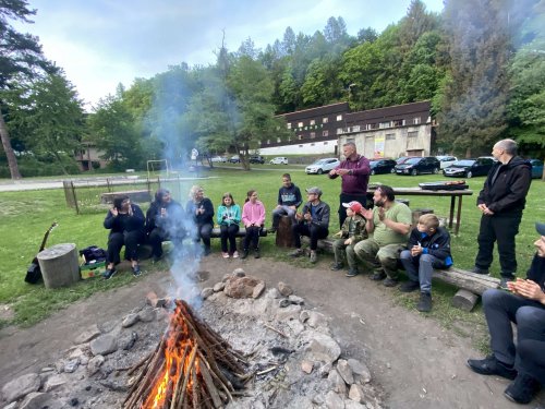 Sokolský "víkendový tábor" ve Vřesovicích - 14.5.2022