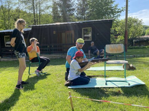 Sokolský "víkendový tábor" ve Vřesovicích - 14.5.2022