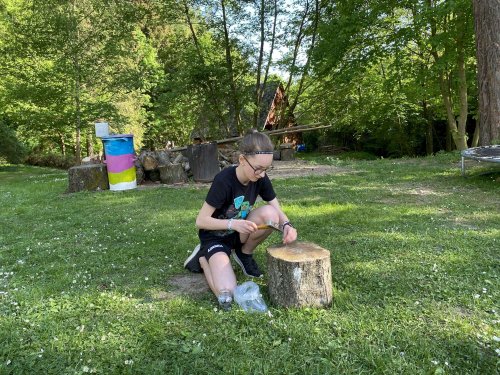 Sokolský "víkendový tábor" ve Vřesovicích - 14.5.2022
