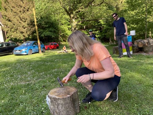 Sokolský "víkendový tábor" ve Vřesovicích - 14.5.2022