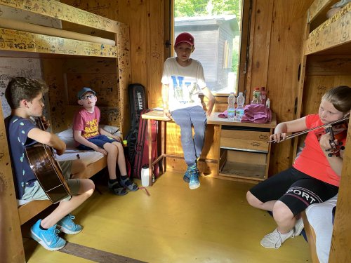 Sokolský "víkendový tábor" ve Vřesovicích - 14.5.2022