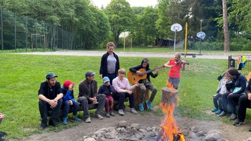 Sokolský "víkendový tábor" ve Vřesovicích - 14.5.2022