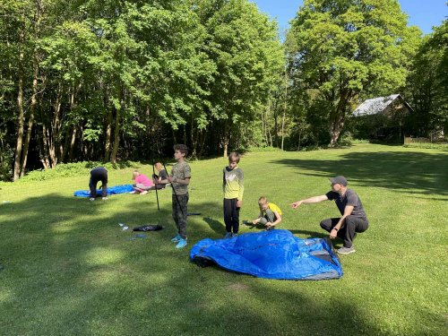 Sokolský "víkendový tábor" ve Vřesovicích - 14.5.2022