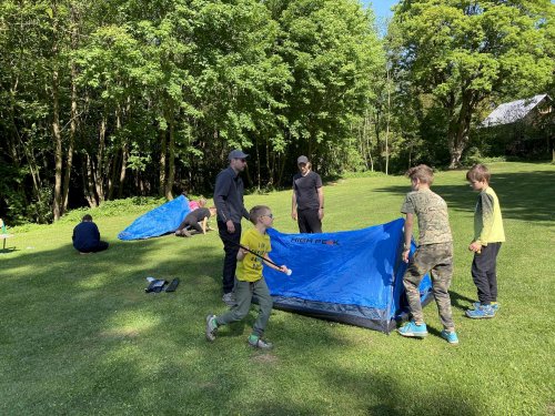 Sokolský "víkendový tábor" ve Vřesovicích - 14.5.2022
