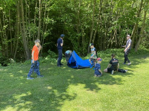 Sokolský "víkendový tábor" ve Vřesovicích - 14.5.2022