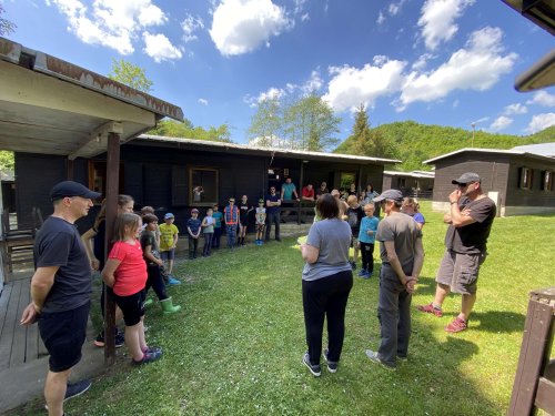 Sokolský "víkendový tábor" ve Vřesovicích - 14.5.2022