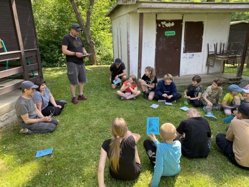 Sokolský "víkendový tábor" ve Vřesovicích - 14.5.2022