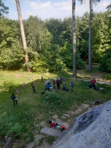 Sokolský "víkendový tábor" ve Vřesovicích - 14.5.2022