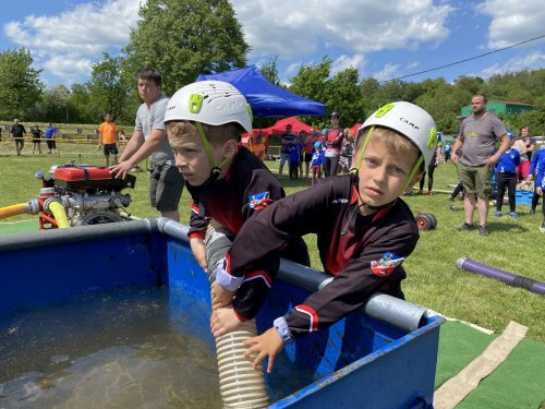 Hasičká soutěž na hřišti v Podolí - 21.5.2022