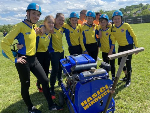 Hasičká soutěž na hřišti v Podolí - 21.5.2022