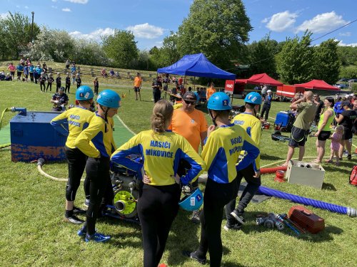 Hasičká soutěž na hřišti v Podolí - 21.5.2022