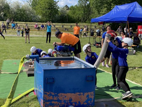 Hasičká soutěž na hřišti v Podolí - 21.5.2022