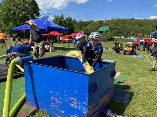 Hasičká soutěž na hřišti v Podolí - 21.5.2022