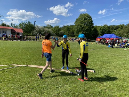 Hasičká soutěž na hřišti v Podolí - 21.5.2022