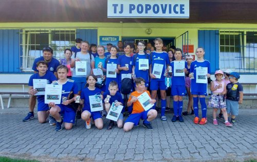 Fotbalové aktuality jaro 2022 – TJ Popovice (žáci) - 20.6.2022