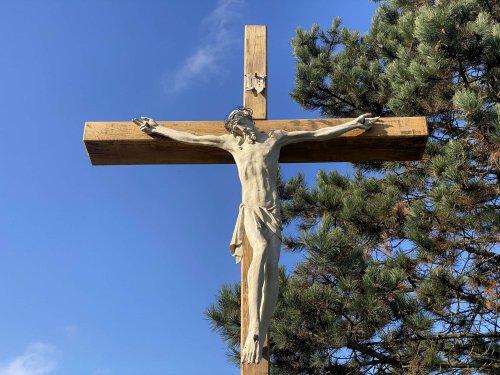 Svěcení obnoveného kříže v Podolí - 13.11.2022