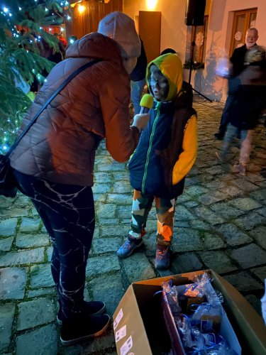 Mikuláš a ohňová show - 3.12.2022