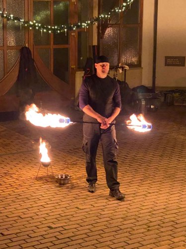 Mikuláš a ohňová show - 3.12.2022