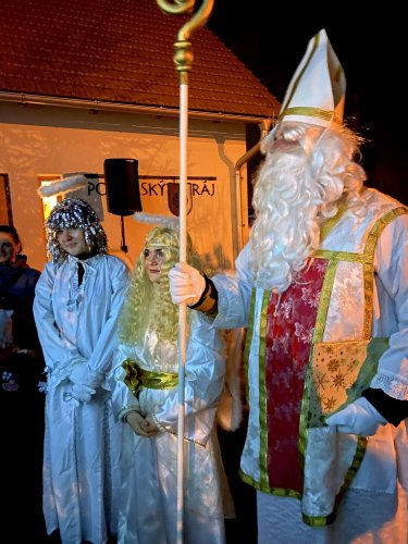 Mikuláš a ohňová show - 3.12.2022