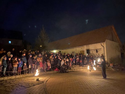 Mikuláš a ohňová show - 3.12.2022
