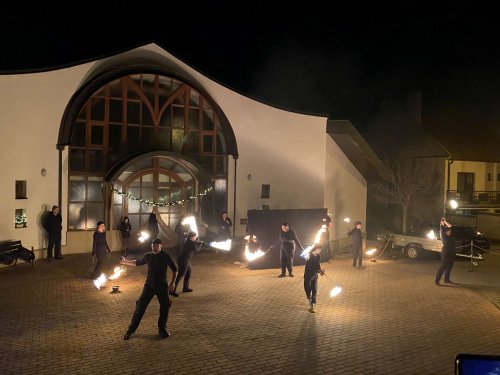 Mikuláš a ohňová show - 3.12.2022