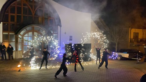 Mikuláš a ohňová show - 3.12.2022