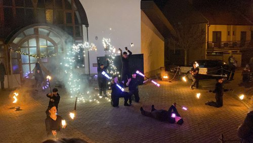 Mikuláš a ohňová show - 3.12.2022