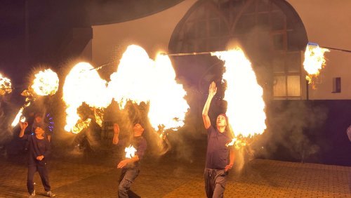 Mikuláš a ohňová show - 3.12.2022