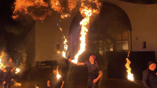 Mikuláš a ohňová show - 3.12.2022