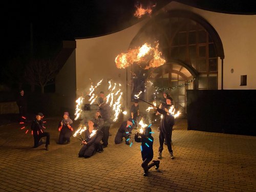 Mikuláš a ohňová show - 3.12.2022