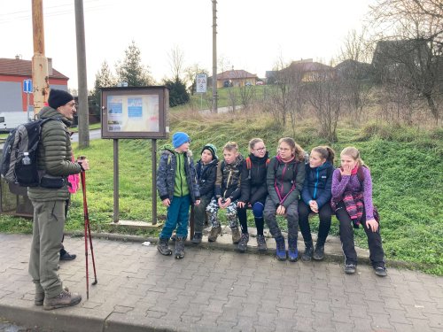 Vycházka turistického oddílu na Pepčín - 2.1.2023