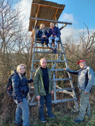 Vycházka turistického oddílu na Pepčín - 2.1.2023