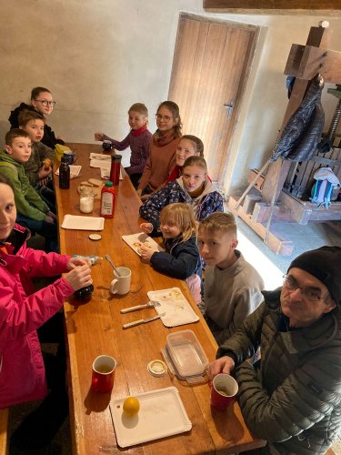 Vycházka turistického oddílu na Pepčín - 2.1.2023