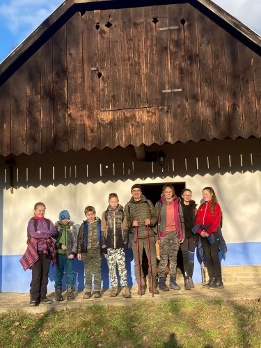 Vycházka turistického oddílu na Pepčín - 2.1.2023