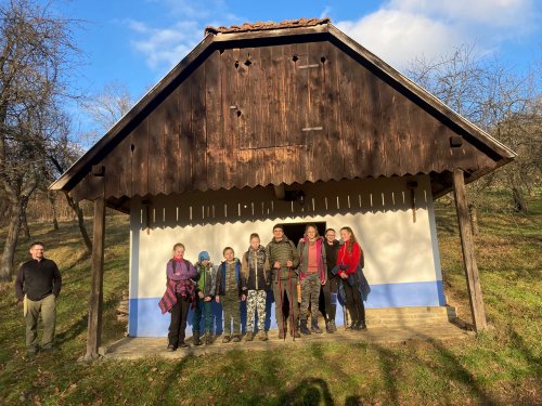 Vycházka turistického oddílu na Pepčín - 2.1.2023
