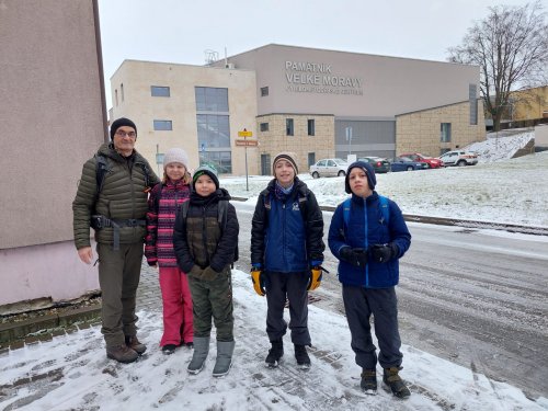 Návštěva Sokolu v Památníku Velké Moravy ve Starém Městě - 3.2.2023