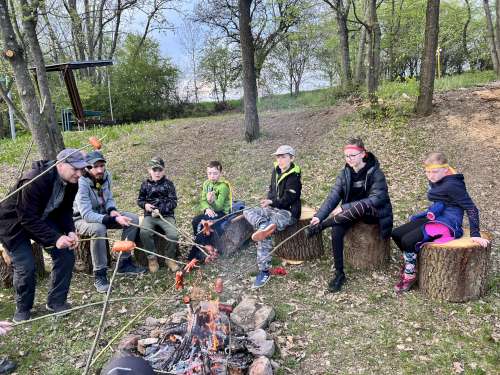 Hvězdný víkend sokolského turisťáku z Podolí na Maršově - 29.4.2023