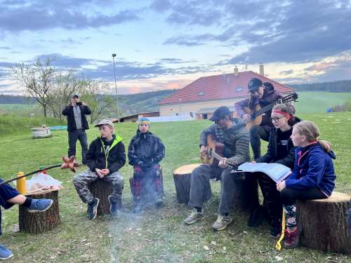 Hvězdný víkend sokolského turisťáku z Podolí na Maršově - 29.4.2023